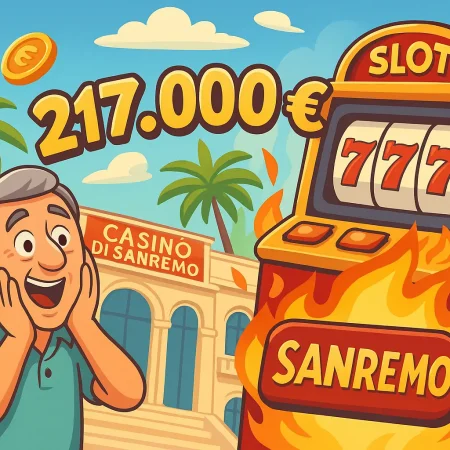 San Remo, New Year’s magic: with 3 euros wins 217,000 at the casino